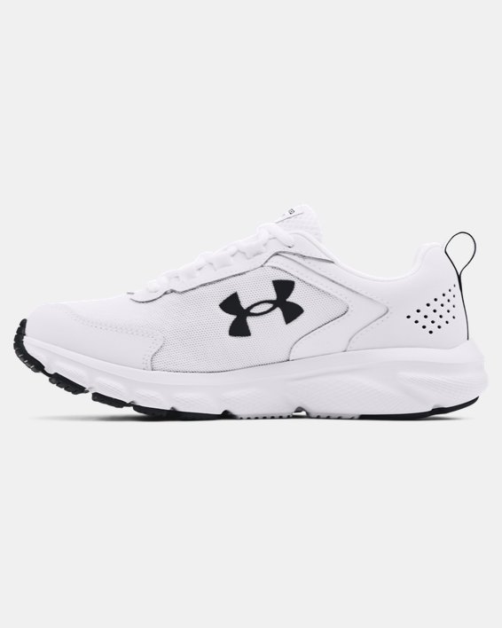 Women's UA Charged Assert 9 Wide (D) Running Shoes, White, pdpMainDesktop image number 1